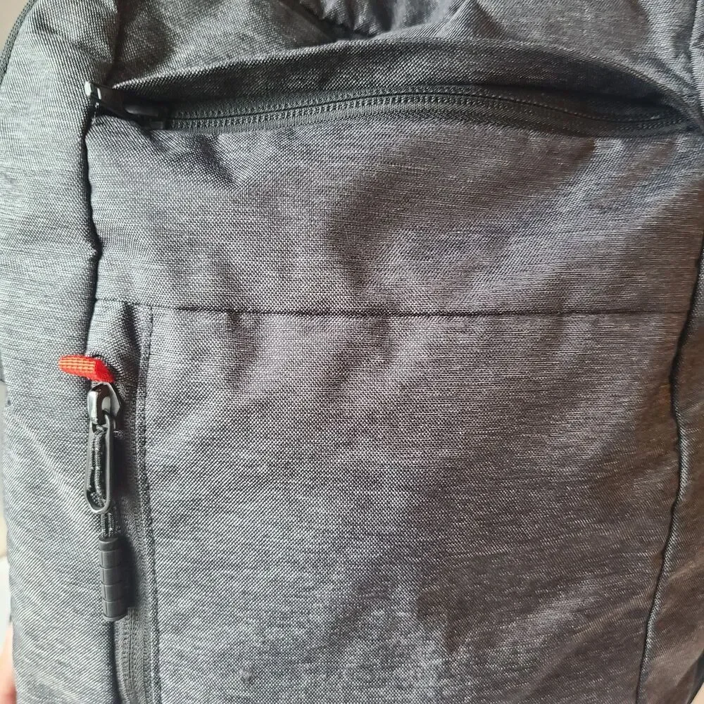 Timbuk2 OS One Love Gray Laptop Backpack Travel Work School Carry-On EUC